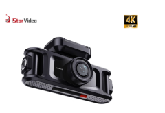 iSV-K4B- Pro 360° View 4‑Channel 4K Dash Cam, 3.0" IPS Display, IR Night Vision, 24H Parking Monitor for Car Truck Commercial Fleet