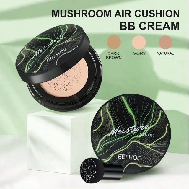 Foundation Mushroom Head Air Cushion BB Cream Lasting Brighten Foundation Cream Women Base concealer Makeup Face Cosmetics GG