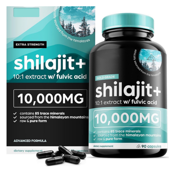 Shilajit Capsule that improve body function and promote metabolism