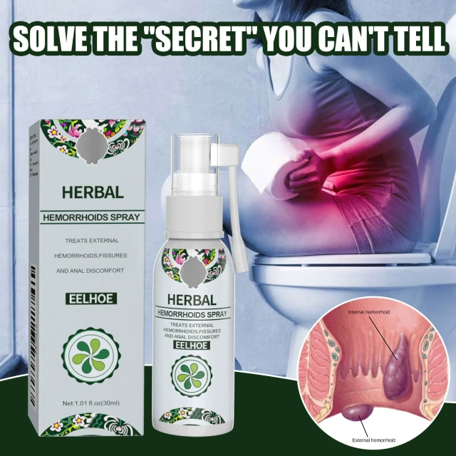 Herbal care spray Gentle care nourishing body relieves perianal body care spray