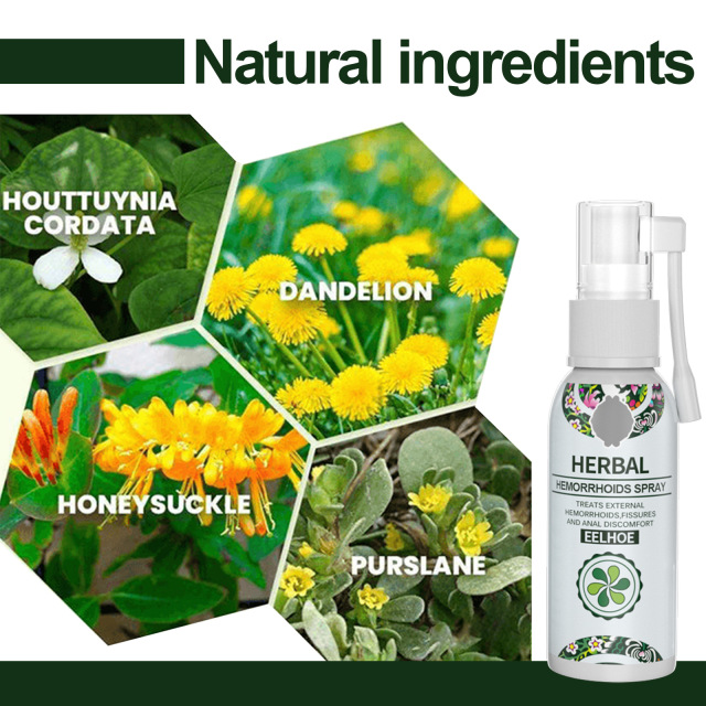 Herbal care spray Gentle care nourishing body relieves perianal body care spray