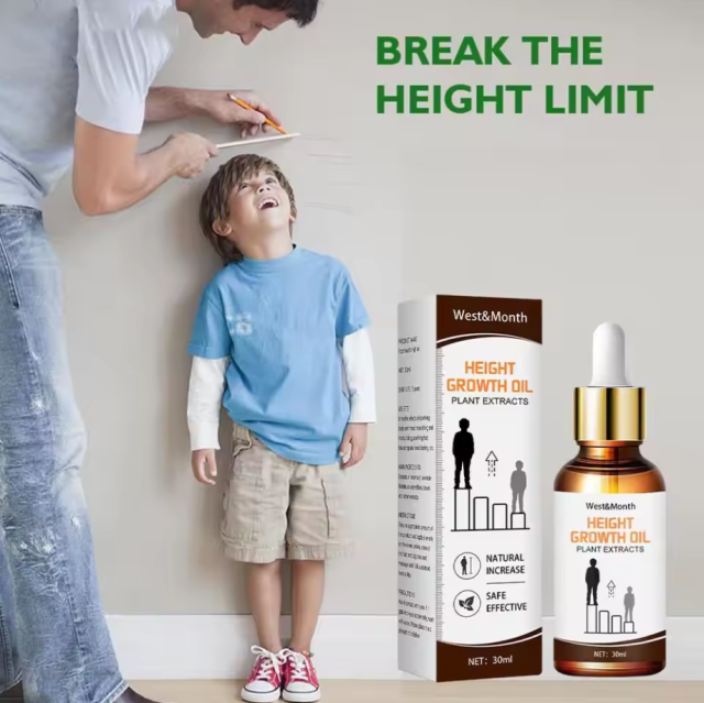 Increase Height Essential Oil Grow Taller Conditioning Body Growth Promote Bone Oils Foot Soothing Oil Herbal Massage Z7R4