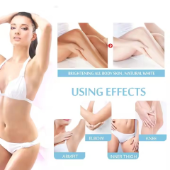 Retinol Whitening Cream for Private Part Brighten Dark Skin Permanent Bleaching Lotion for The Whole Body Underarm Knee Buttocks