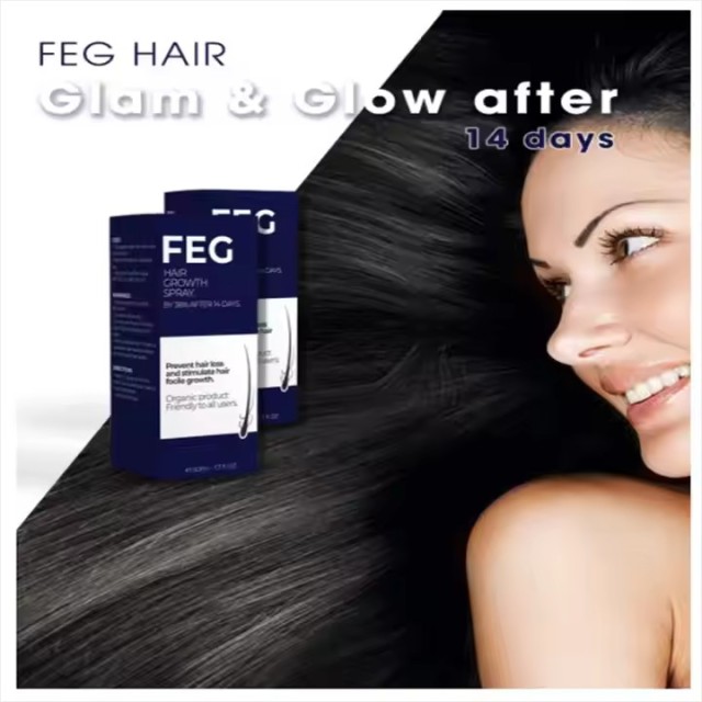 New  anti-hair loss FEG hair growth oil spray for thicker, longer hair treatments