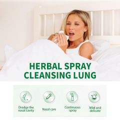 Lung Cleaning Spray Lung Detoxification Herbal Cleaning Spray Care Medical Traditional Repair Nasal Spray