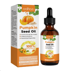 Pumpkin seed oil moisturizing hair roots dense hair solid hair soft and strong hair care essential oil