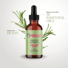 59ml Mielle Rosemary Mint Hair Care Improve Hair Quality Moisturizing Soft Luster Hair Care Nourishing Scalp Care Essential Oil