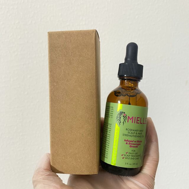 59ml Mielle Rosemary Mint Hair Care Improve Hair Quality Moisturizing Soft Luster Hair Care Nourishing Scalp Care Essential Oil