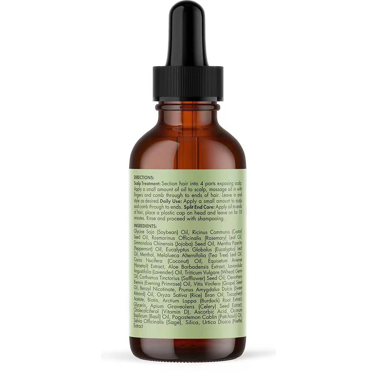 59ml Mielle Rosemary Mint Hair Care Improve Hair Quality Moisturizing Soft Luster Hair Care Nourishing Scalp Care Essential Oil