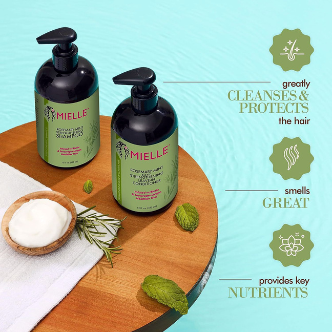 Nourishing Strengthening Daily Shampoo Mint Deep Strengthening Hair Mask For Dry, Damaged And Frizzy Shampoo