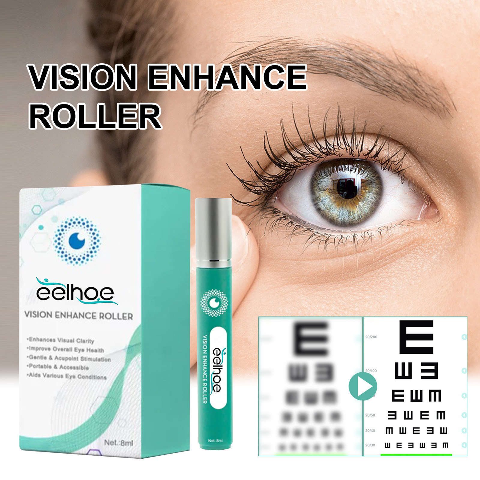 EELHOE Eye massage roller