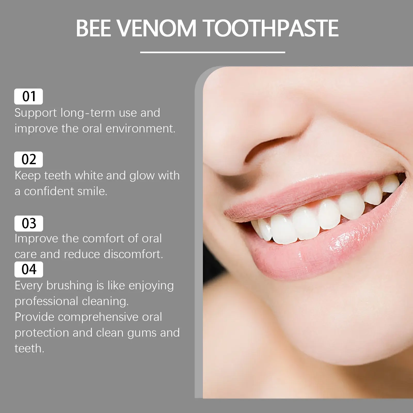 ORALHOE Bee Poison Cleaning Toothpaste