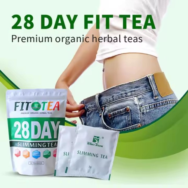 WinsTown fit tea 28day slimming tea 28 tea bag detox weight