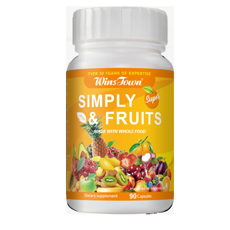Supports Health Supplement Fruits and Vegetable Capsules