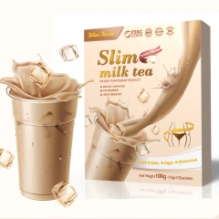 Slim Milk Tea Original Taste Milk Tea Can Reduce Belly Fat Burning Delicious Weight Loss Detox Personal Healthcare Slim Milk Tea