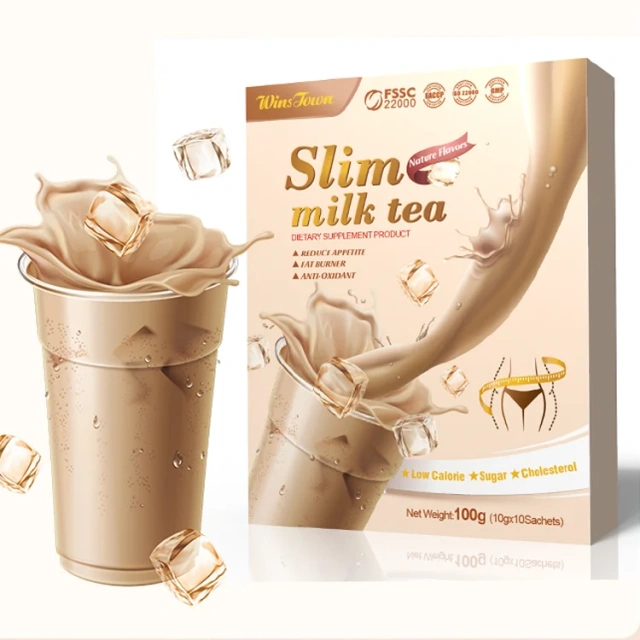 Slim Milk Tea Original Taste Milk Tea Can Reduce Belly Fat Burning Delicious Weight Loss Detox Personal Healthcare Slim Milk Tea