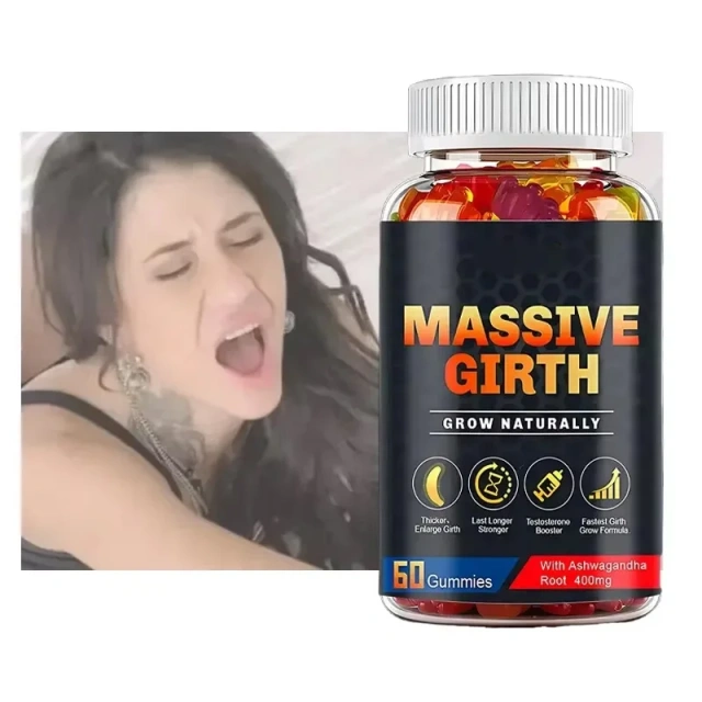 OEM 3-Inch Growth Ashwagandha Male Enhancement Gummies 60 Count Enlarger Thicken Longer Bigger for Men Not for Pregnant Women