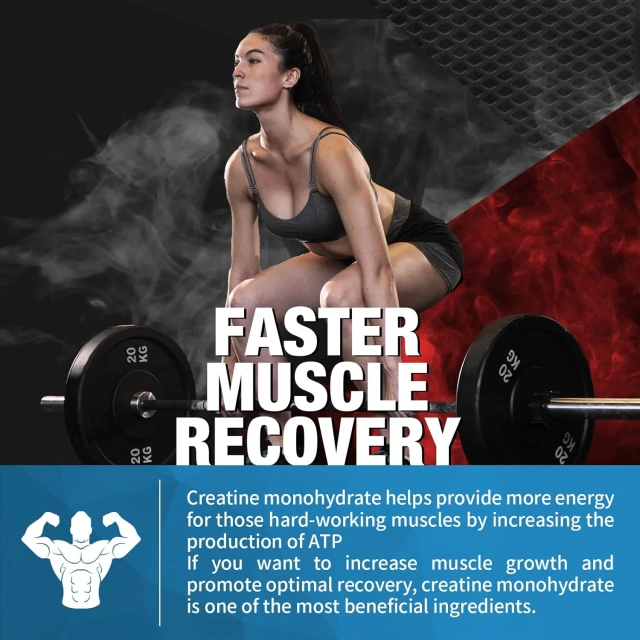 OEM Creatine Monohydrate Gummy 5g of Creatine Monohydrate Per Serving for Women&Men Energy Booster Creatine Gummies