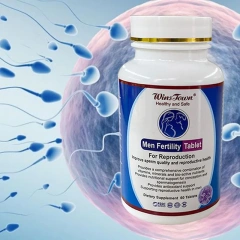 Winstown Men Fertility Tablet Male Natural Organic Herbs Pills Maca Sperm Increase Fertility Capsule for Having Baby