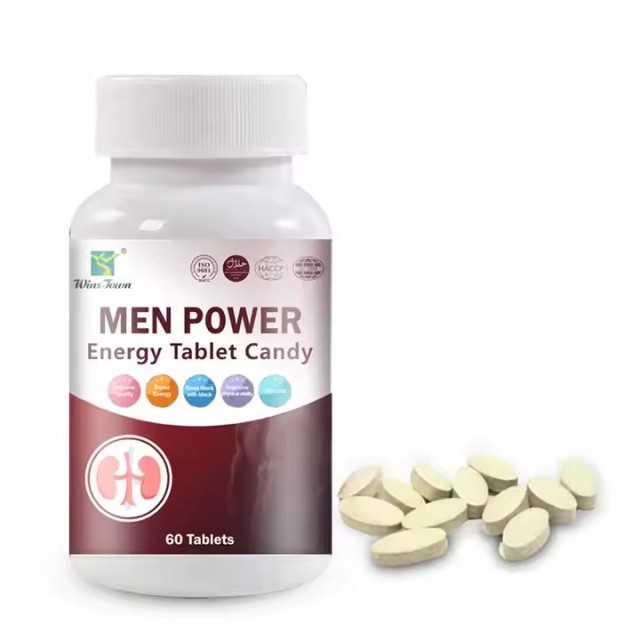 MEN POWER Energy Tablets For Men: Daily Vitality Support Muscle Growth Skin Tone Improvement Vigorous Energy Tablets