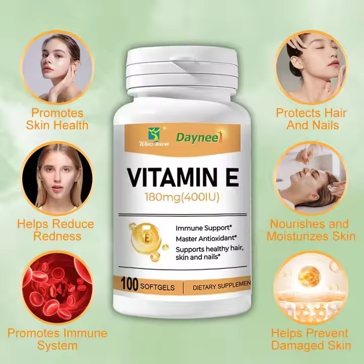 OEM/ODM Green Healthy Natural Diet Supplement Fat Burners Effective Slimming Capsules with Vitamin E Softgel Beauty Products