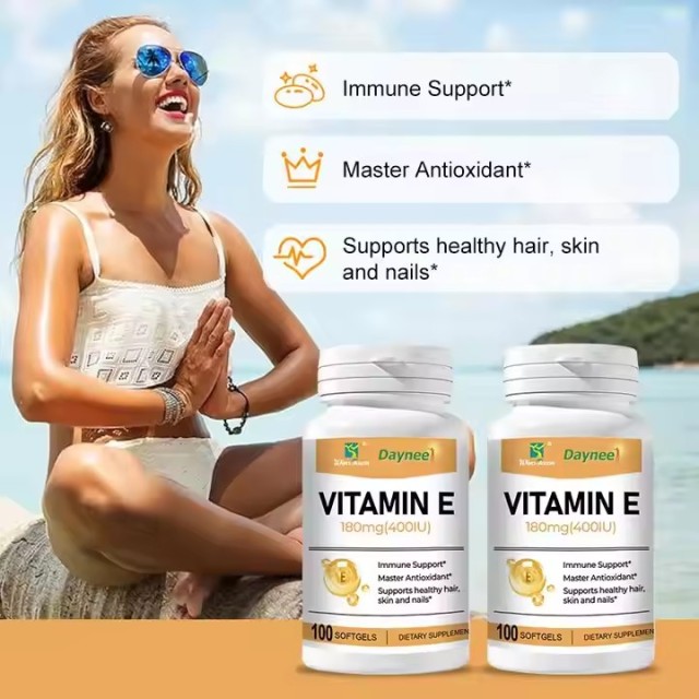 OEM/ODM Green Healthy Natural Diet Supplement Fat Burners Effective Slimming Capsules with Vitamin E Softgel Beauty Products