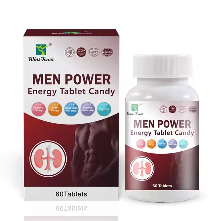MEN POWER Energy Tablets For Men: Daily Vitality Support Muscle Growth Skin Tone Improvement Vigorous Energy Tablets