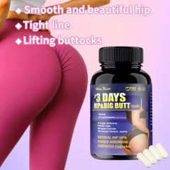 Premium Adult Butt Enhancement Capsules 3-Day Hip and Big Butt Lift Pills for Glute Growth Lifting and Firming Supplement