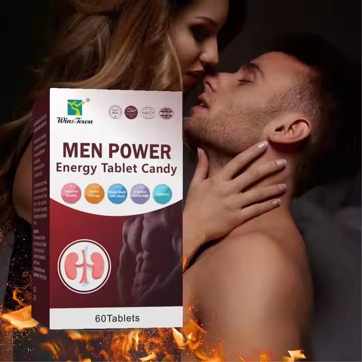 MEN POWER Energy Tablets For Men: Daily Vitality Support Muscle Growth Skin Tone Improvement Vigorous Energy Tablets