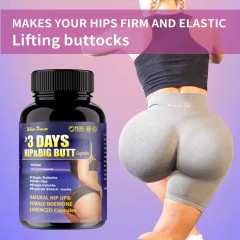 Premium Adult Butt Enhancement Capsules 3-Day Hip and Big Butt Lift Pills for Glute Growth Lifting and Firming Supplement