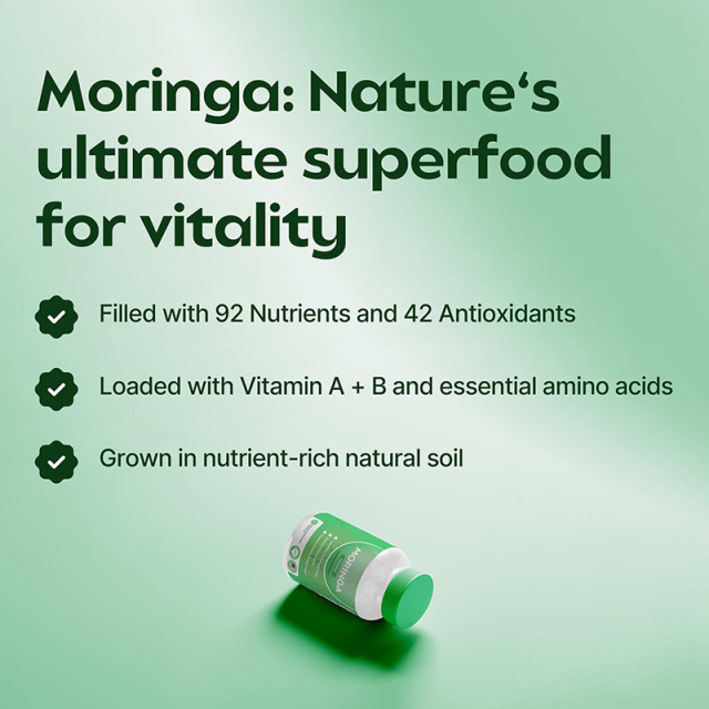 Moringa Capsules for Adults Not for Pregnant Women