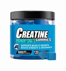 OEM Creatine Monohydrate Gummy 5g of Creatine Monohydrate Per Serving for Women&Men Energy Booster Creatine Gummies