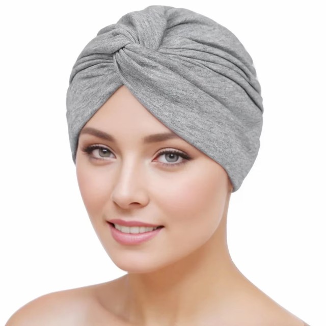 Women Turban Pre-tied Bonnet Knot Beanie Hats Headwrap Adult Lady Hijab Scarf Muslim Headscarf Caps