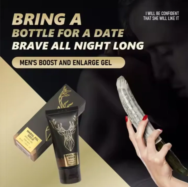 Intensive Golden Deer Head Male Penis Massage Plus Gel Private Part Repair Cream Adult Products Wholesale