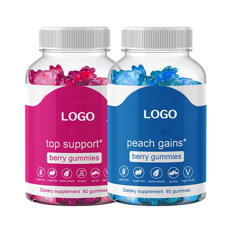 Women's Top and Beach Gummies Support Custom Multivitamin Gummies 60 Count Dietary Supplement Essential Vitamins Herbal Extracts