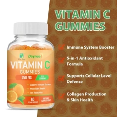 Daynee Vitamin C Gummies Supplement Gummies for Women Iron and Vitamin C for Absorption Vitamins for Pregnancy