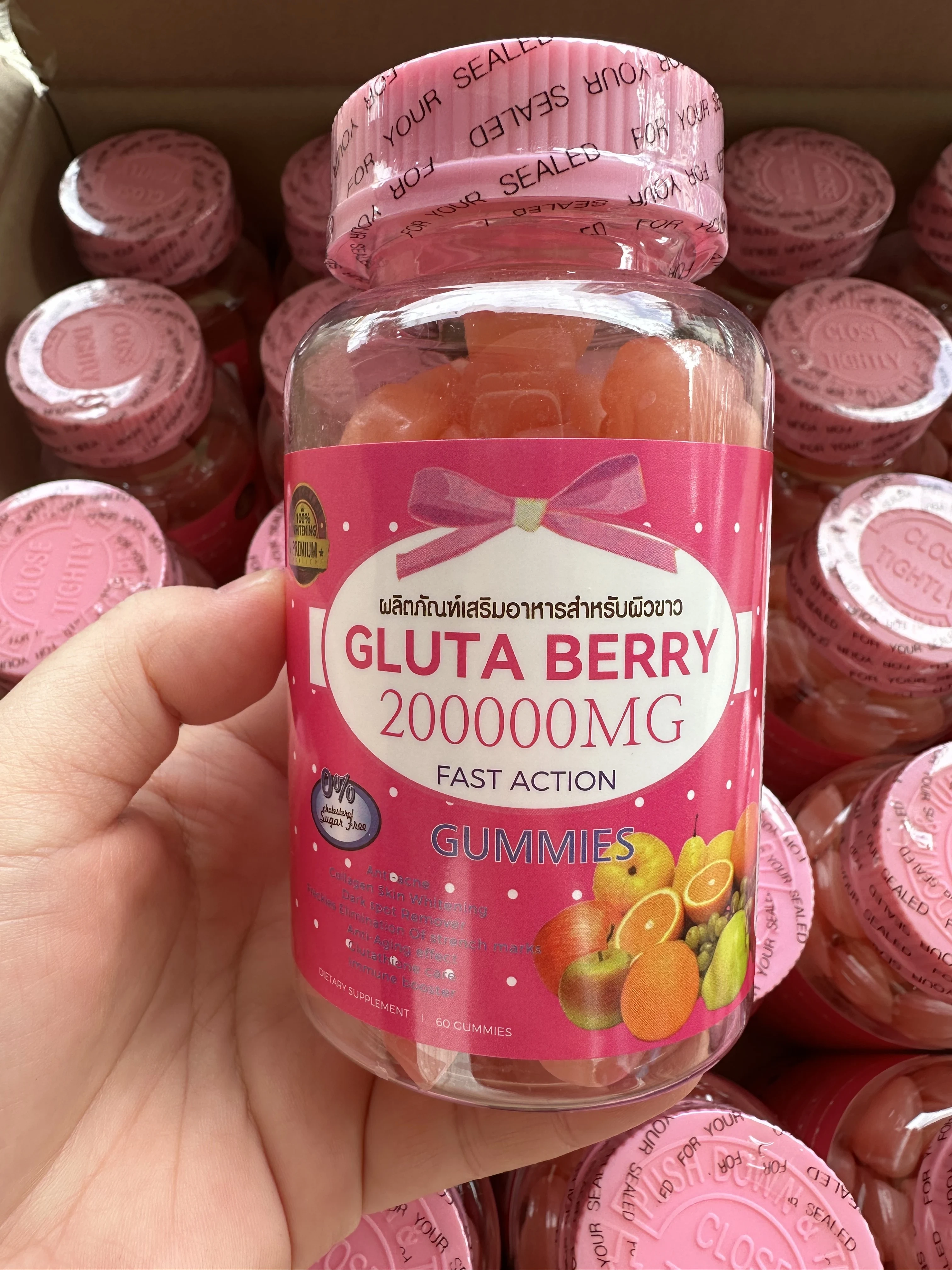 Wholesale and OEM Collagen Whitening Gummies  Whitening Nutritional Supplement Collagen Gummies