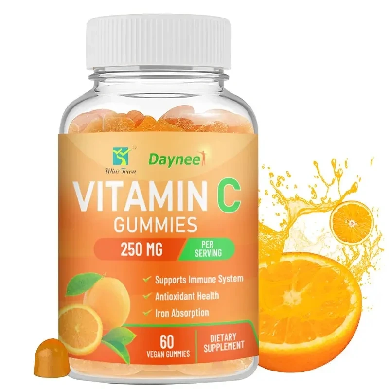 Daynee Vitamin C Gummies Supplement Gummies for Women Iron and Vitamin C for Absorption Vitamins for Pregnancy