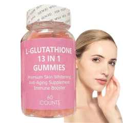 OEM Supplement  Natural Healthcare 13 in 1 Brightening  L Collagen 13 in 1 Skin Whiteningbrightening Gummies