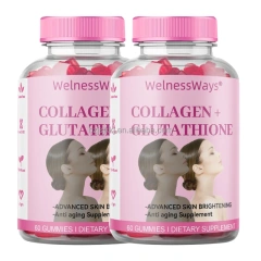 Skin Whitening Original  Glutathione Collagen Gummies Glow Supplements Glutathione Gummy Candy