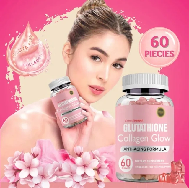 Skin Supplement Private Label Skin Whitening Gummies Biotin Collagen Skin Glow Gummy L-GLUTATHIONE GUMMIES Glowing