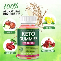 OEM Organic Apple Cider Vinegar Gummy Candy Burn Fat Weight Loss Gummies Natural KETO ACV Gummy Healthcare
