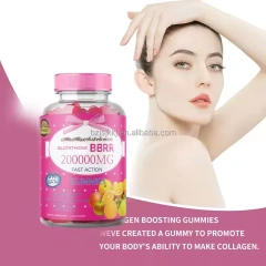 Wholesale and OEM Collagen Whitening Gummies  Whitening Nutritional Supplement Collagen Gummies