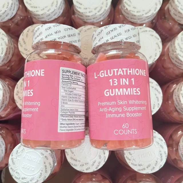 OEM Supplement  Natural Healthcare 13 in 1 Brightening  L Collagen 13 in 1 Skin Whiteningbrightening Gummies