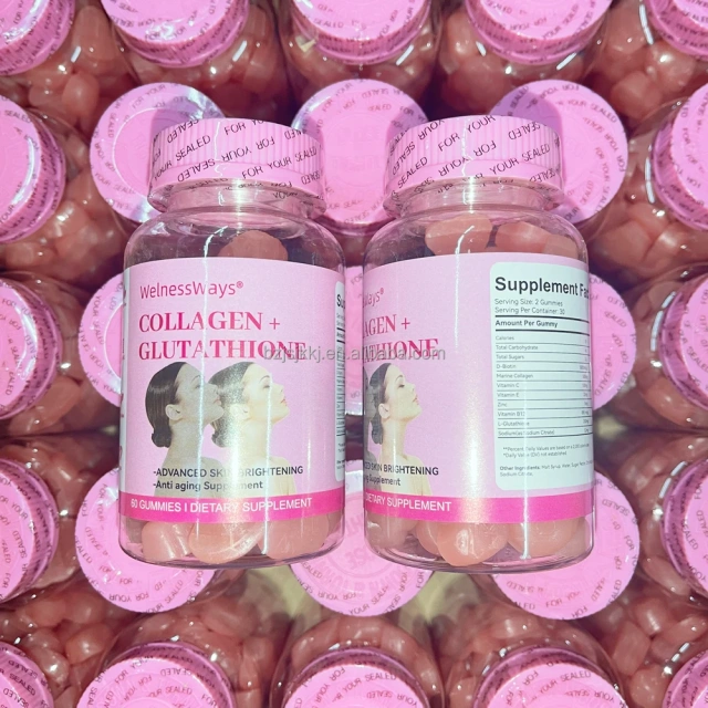 Skin Whitening Collagen Gummies With Biotin and Vitamins C Powder Collagen Gummies WelnessWays