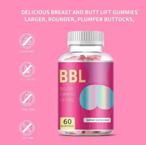 Hip and Butt Gummies for Women's  Hips Maca Bbl Gummies