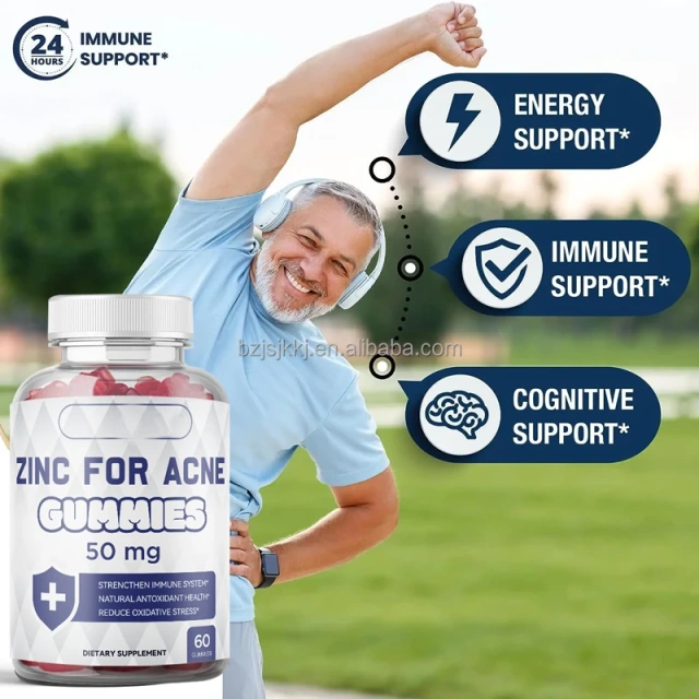 ZINC FOE ACNE GUMMIES Women's Whitening Spot Removal, and Acne Elimination