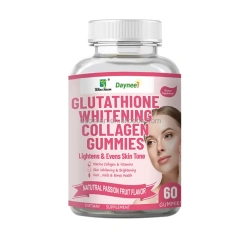 Private Label Natural L-G Lutathione Skin Lightening G Lutathione Reduced Whitening Skin Collagen Gummies