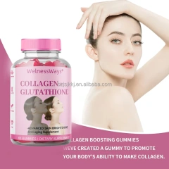 Skin Whitening Collagen Gummies With Biotin and Vitamins C Powder Collagen Gummies WelnessWays