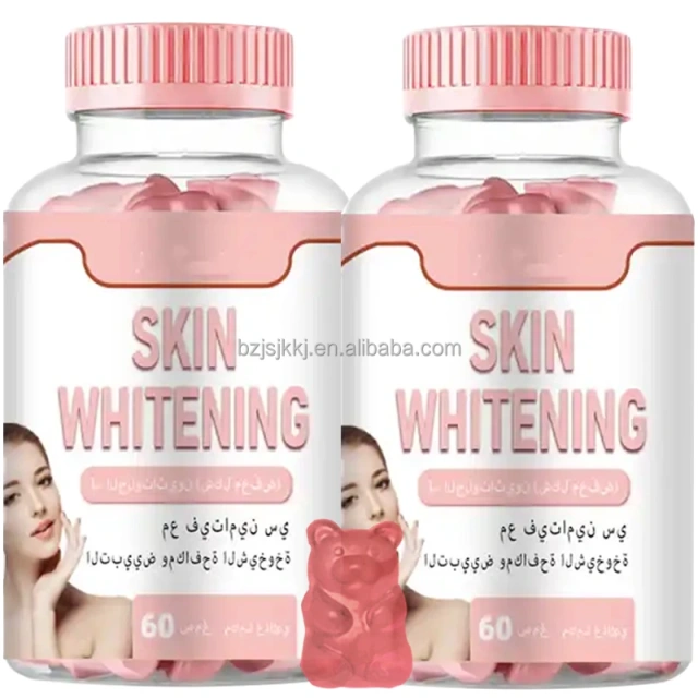 Private Label Skin Whitening Product Smoothing Care Healthy Skin Lightening Detox for Herbal Glow Gummy